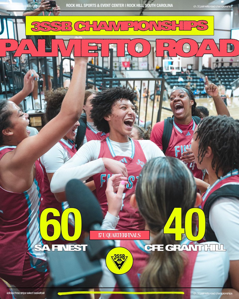 𝐇𝐞𝐚𝐝𝐢𝐧𝐠 𝐭𝐨 𝐭𝐡𝐞 𝐬𝐡𝐢𝐩!

#3SSBGirls | <a href="/adidasHoops/">adidas Basketball</a>