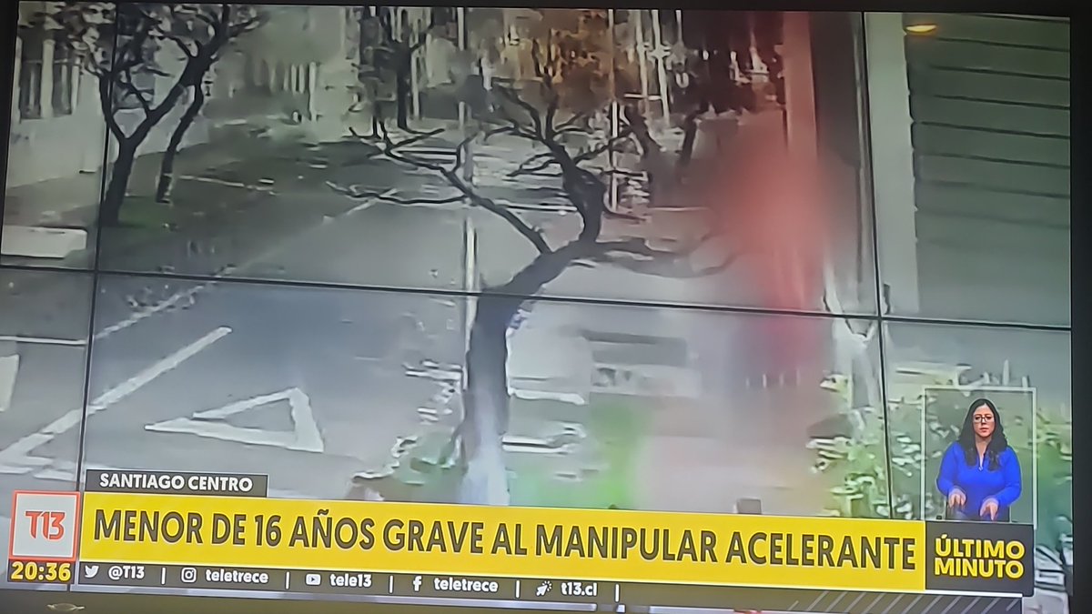 N_santander's tweet image. Pobresito el aweonao que andaba con una bomba molotov.
#teletrece 
#13t