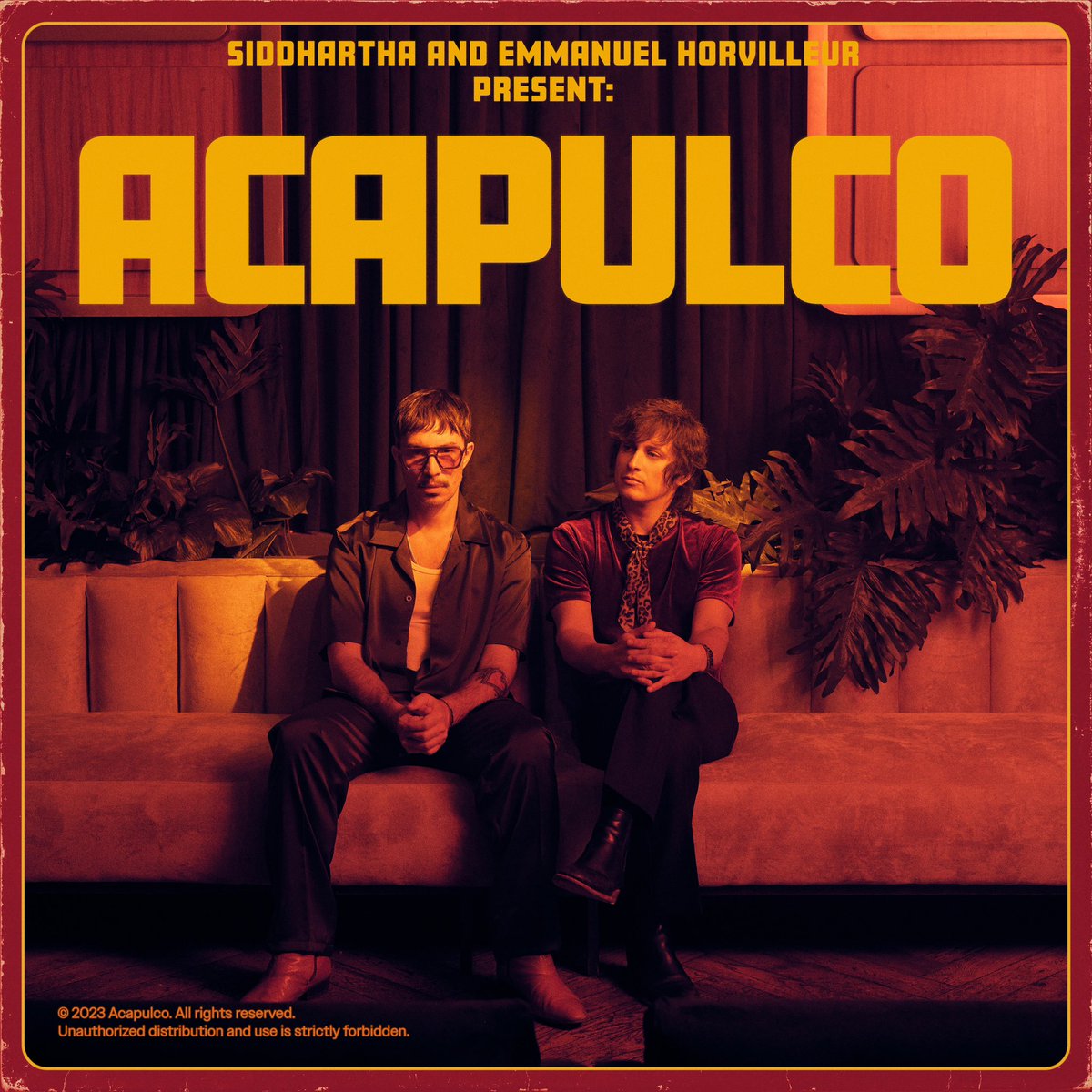 IamSiddhartha's tweet image. Cuenta regresiva para #Acapulco, primer canción de un nuevo ciclo musical que comienza con una colaboración con mi querido y admirado @emmahorvilleur1 
Se estrenará en unos pocos días y de verdad estoy muy ansioso por compartirla con Ustedes..