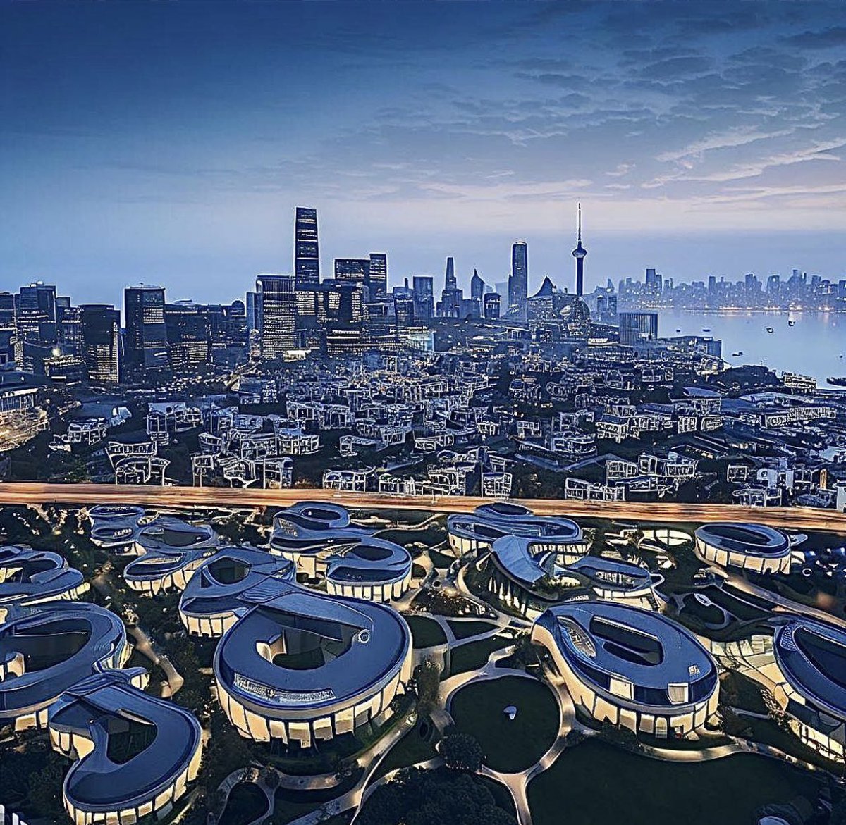tatlor_taylor's tweet photo. "The people who are crazy enough to think they can change the world are the ones who do."  🙌🙌
~ Steve Jobs 

"A city designed by Steve Jobs" 🤖🏙 https://t.co/2pvg2Xb0Ey