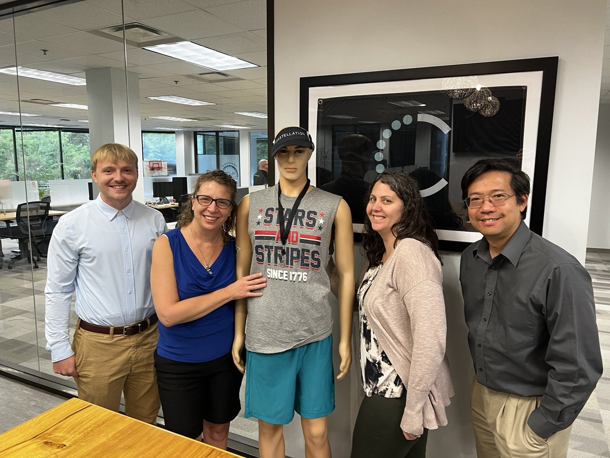 Enjoyed the visit by our partners at CFCU Community Credit Union last week.  This is one very innovative team working for a great credit union!