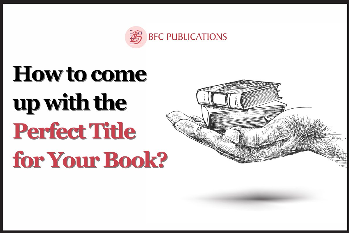 BfcPublications's tweet photo. "How to Come Up With the Perfect Title for Your Book?"
Read the full blog here: - https://t.co/EjC04SfP0a
.
.
๐- +91-522-3514141
โ๏ธ- support@bfcpublications.com
๐- https://t.co/VnbHhtqAPD
.
.
#BookTitle #Titleofbook #Writingnovel #Selfpublishing #Bookpublisher #Selfpublished https://t.co/zTms4IV57i
