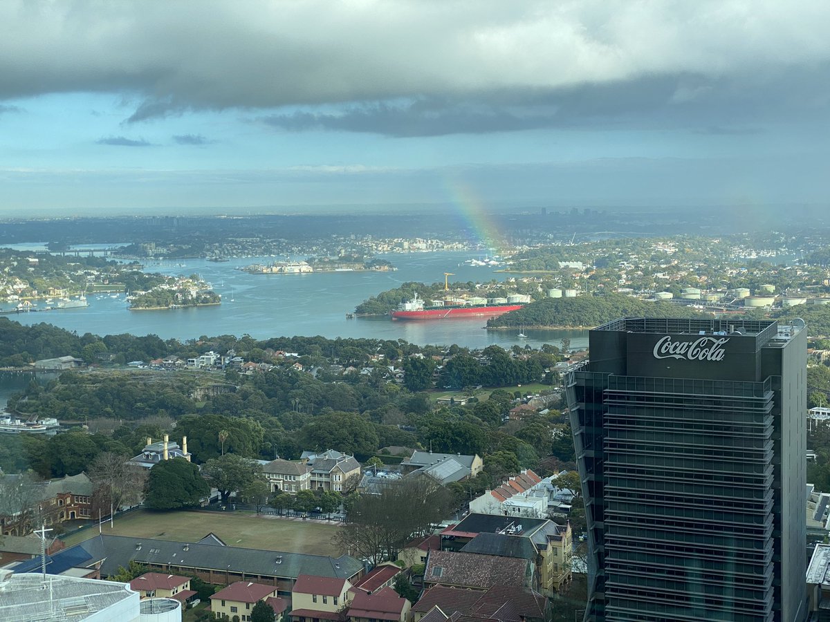 A big thanks to <a href="/dan_bowen/">Dan Bowen 🎸🎮🏴󠁧󠁢󠁷󠁬󠁳󠁿(Him/He)</a> <a href="/AlphaBalzer/">Andrew Balzer</a> <a href="/TravisDSmith/">Travis Smith</a> &amp; the whole <a href="/MSEduANZ/">Microsoft Education ANZ</a> team for hosting our DIAL Leaders of Learning Network day at Microsoft HQ. Lots of great learning for the entire team to take back to their schools. Can’t beat that view &amp; we appreciate the AI rainbow!