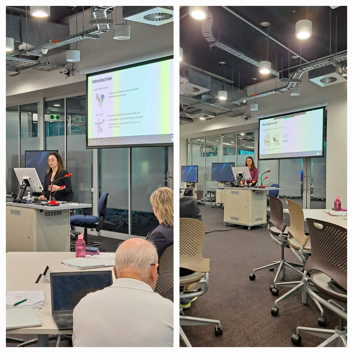 InnovationM3d's tweet photo. Day 3 of the M3D Brisbane Meeting

Great presentations by the researchers at #qut and #anu on the research projects that they are currently working on.
#mining #nanoparticles #entrepreneurship #cartilage #dissolution #scaffold #additivemanufacturing #antibacterial https://t.co/yt5GpCK6De