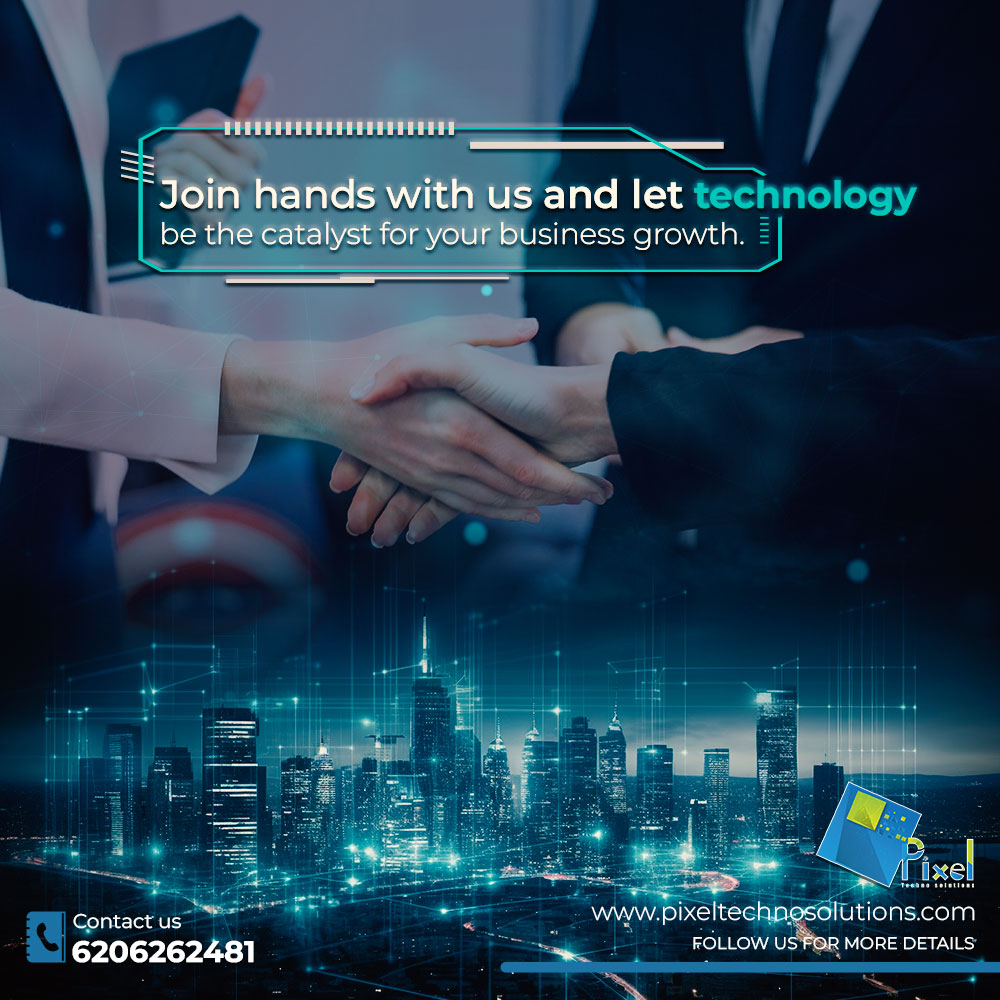 Join hands with us and let #technology be the catalyst for your #business #growth.
 
#DigitalTransformation #ITServices #TechSolutions
#DigitalAdvantage #smallbusiness #tech #womeninbusiness #entrepreneur #digitalindia #ITConsulting  #BusinessSolutions