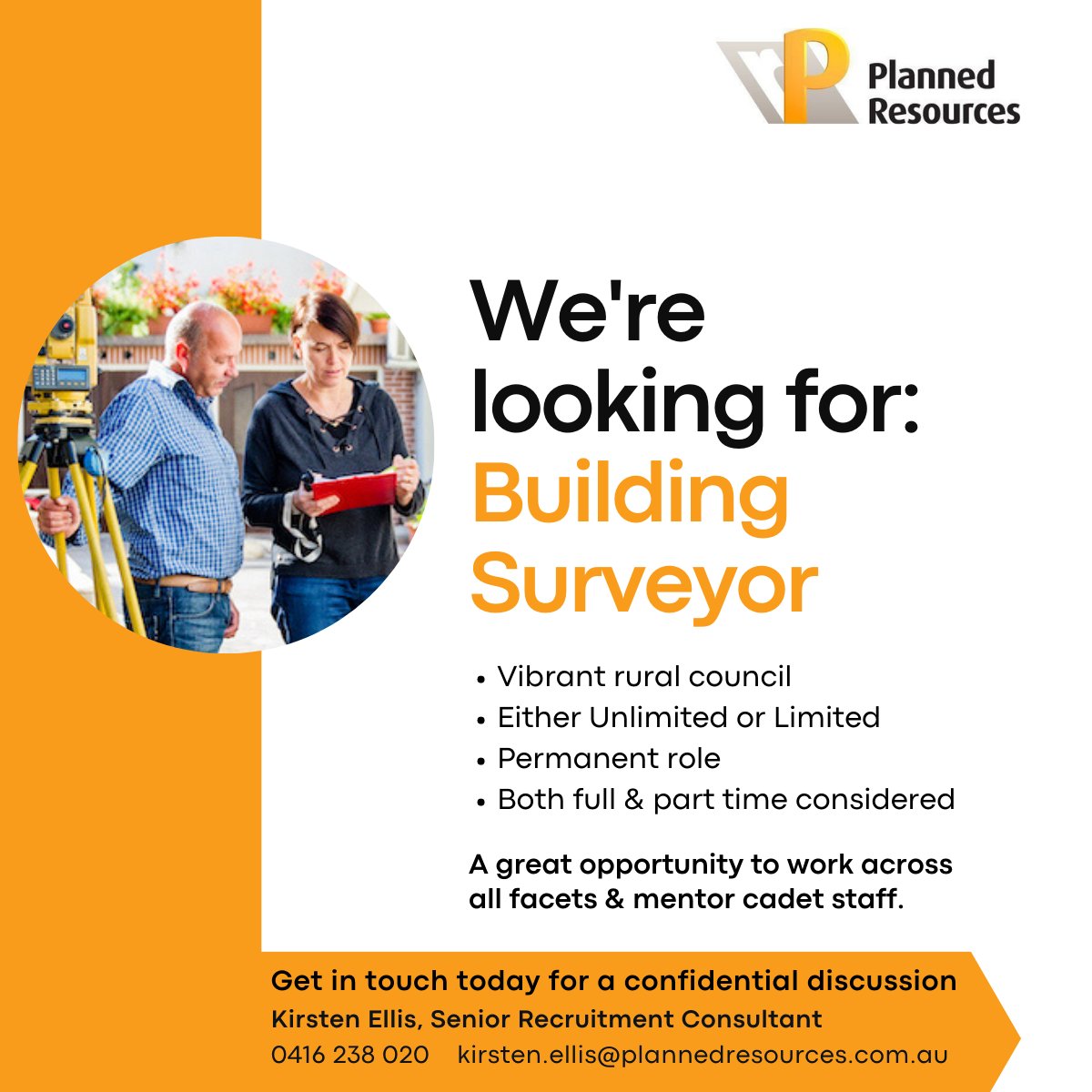 Building Surveyors! This vibrant rural council is seeking a new team member: Unlimited or Limited, full or part time. Know someone... ?

Read more: seek.com.au/job/68868575 via <a href="/seekjobs/">SEEK</a> 

.
#tweetmyjob #jobs #careers