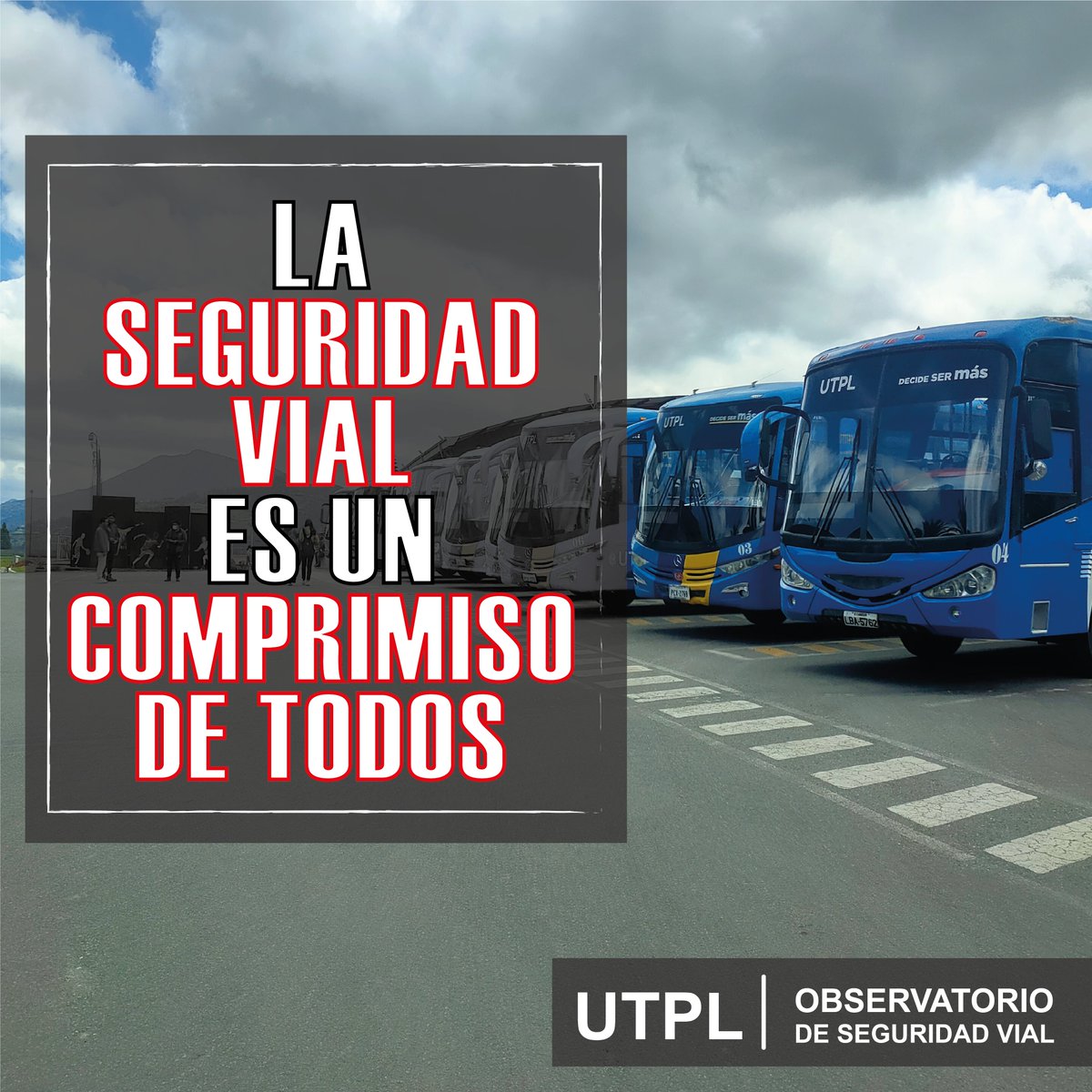 🚗🚶‍♂️🚦 La seguridad vial nos concierne a todos ¡Un compromiso compartido! 💪🤝

#UTPLmovilidadsegura
#UTPL
#SeguridadVial
#ManejoSeguro

@VinculacionUtpl
<a href="/MunicipioDeLoja/">Municipio de Loja</a>
@ObrasPublicasEc