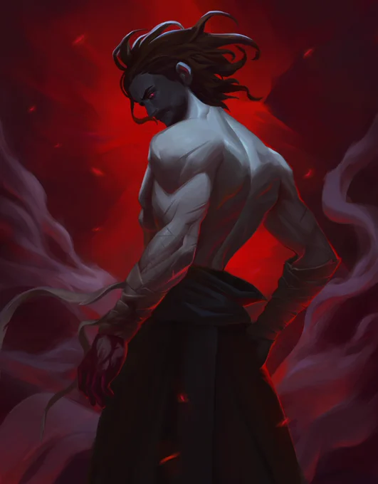 Survivor of Hathsin  Some more rendering practice and fanart of The Final Empire! #mistborn #kelsier