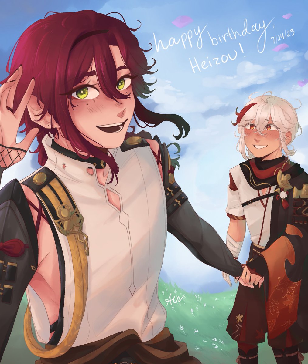 noviaeria's tweet photo. HAPPIEST BIRTHDAY TO MY FAVORITE BOY!!! ✨🦌🎂

#shikanoinheizou #heizou #kazuhei #heikazu https://t.co/ycUiQQJrhF
