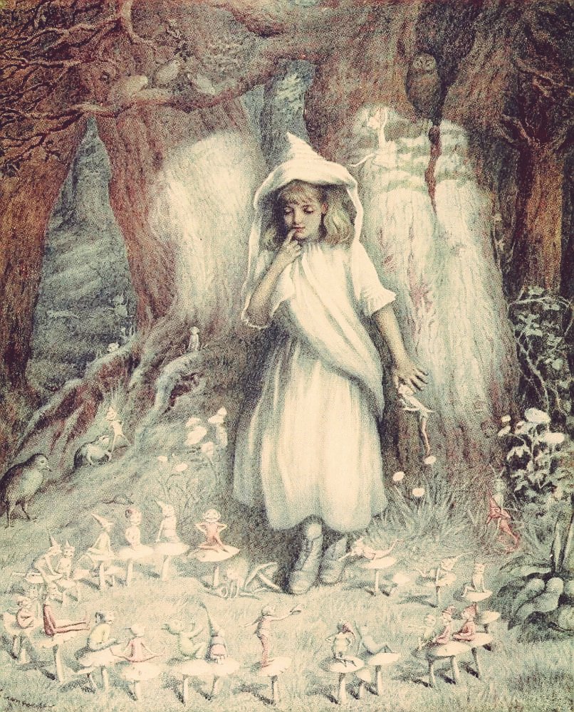 KATE GREENAWAY MEDAL A petition Dr @rosevroberto & I created last week is heading towards 1800 signatures. Let's not lose the name of an accomplished, influential working woman, an illustrator, to a corporate brand. Read more/sign here: ipetitions.com/petition/bring… 🎨Elf Ring c1900