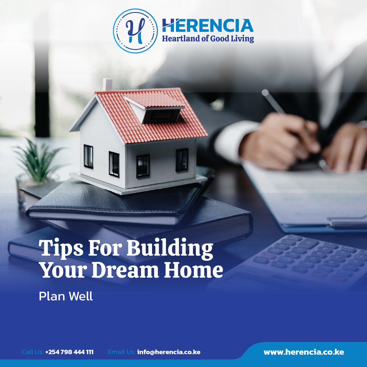 Before you build your dream home, make sure you have a solid plan. Consider your family's needs and gather all the information that is required. herencia.co.ke  #HomeBuildingTips