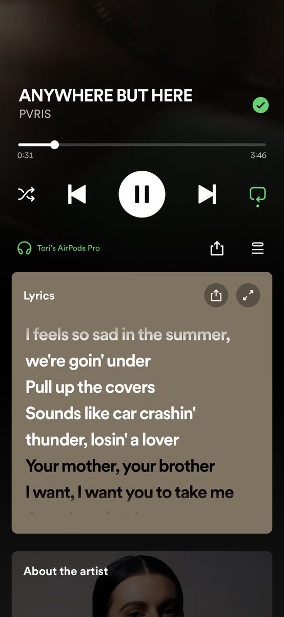 tori_viator's tweet image. Finally sitting down to listen to the new EVERGREEN album with the lyrics and I’m..