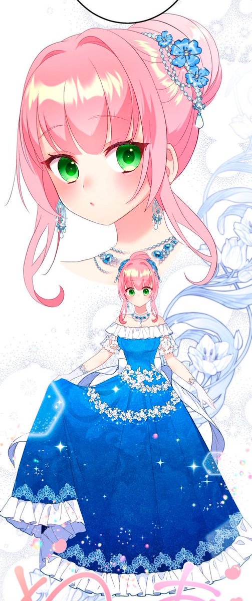 ⋱✨最新話更新✨⋰
キャラデザ、作画担当作品の『#エリート財務官は恋より仕事に忙しい!』21話更新されました!🎉

いよいよ成人祝い当日!気合の入るメイド達とイディの可憐なドレス姿にふらつくイディパパ💎👗✨

🎀リンクはこちら🎀
https://t.co/iaZAxznvHs

#エリ恋
#LINEマンガ 