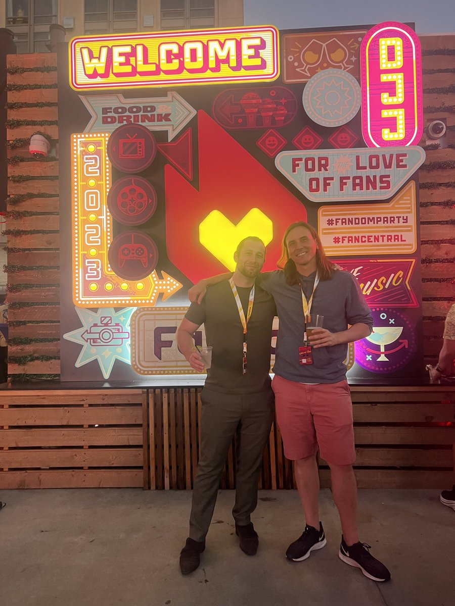 Was such an awesome #SDCC23! Great to support independent artists and writers and hear some fiery panels. And of course party with your friends <a href="/Brewtix/">Matthew Brewbaker</a> #fandomparty