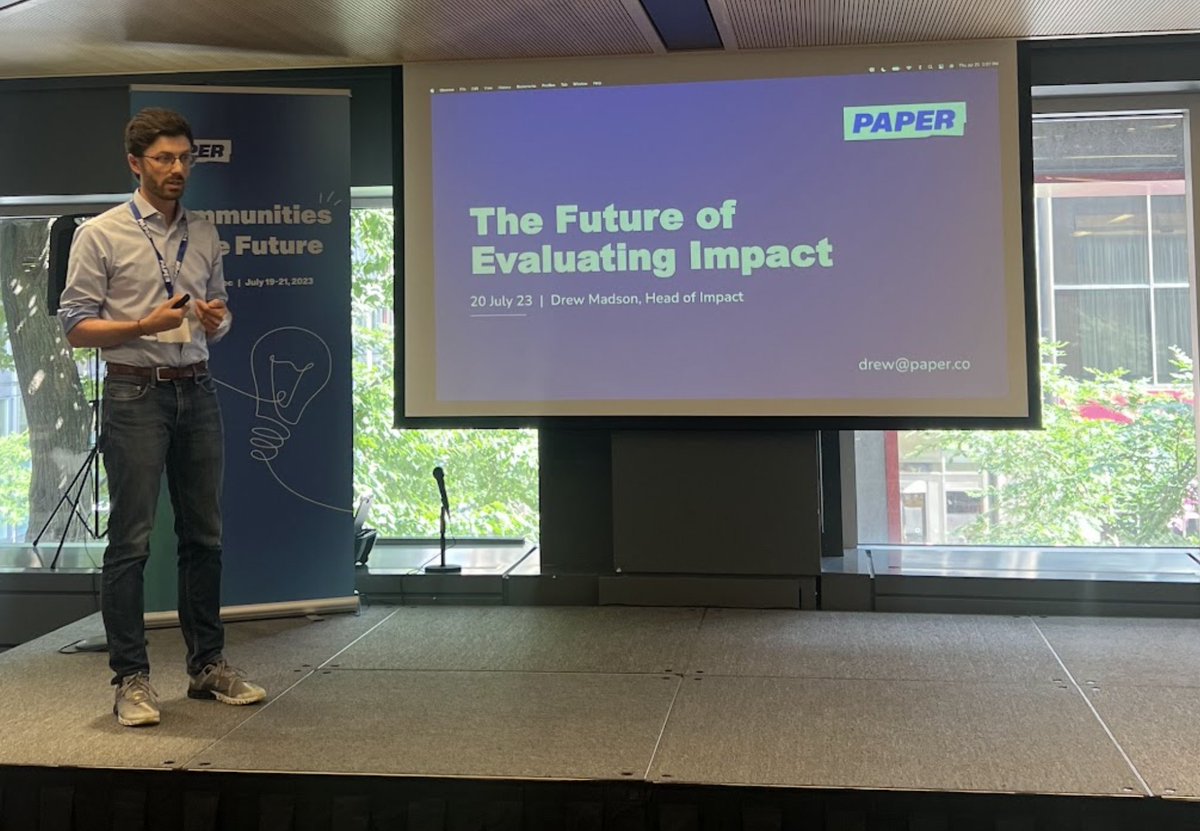 pacutler's tweet photo. What. A. Week.

Some weeks are just better than others. This week we hosted district leaders from across the US and Canada for @paperlearning Communities of the Future Summit.

Building strong communities starts with our schools. https://t.co/f6PHmkluk3