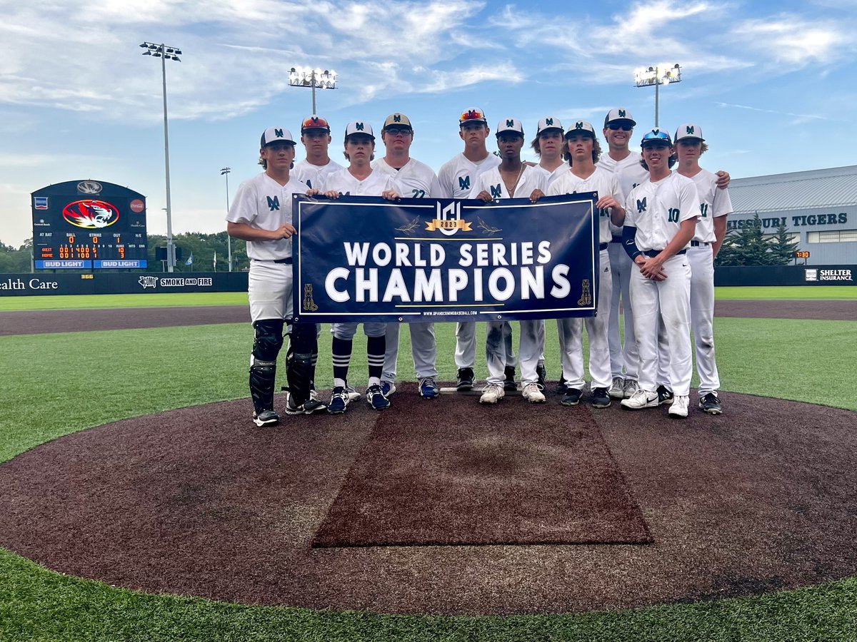 Up & Coming Baseball (@uandcbaseball) on Twitter photo 🏆🏆🏆
Metro Xplosion are your 16u U&C World Series Champs! Congrats to a great group of guys that came out and CRUSHED IT in their championship game.
Final:
<a href="/Xplosion_BB/">Metro Xplosion Baseball</a> - 🔟
Adidas Athletics - 3️⃣
📍Mizzou’s Taylor Stadium
#UandCWorldSeries 🏆🏆🏆
Metro Xplosion are your 16u U&C World Series Champs! Congrats to a great group of guys that came out and CRUSHED IT in their championship game.
Final:
<a href="/Xplosion_BB/">Metro Xplosion Baseball</a> - 🔟
Adidas Athletics - 3️⃣
📍Mizzou’s Taylor Stadium
#UandCWorldSeries