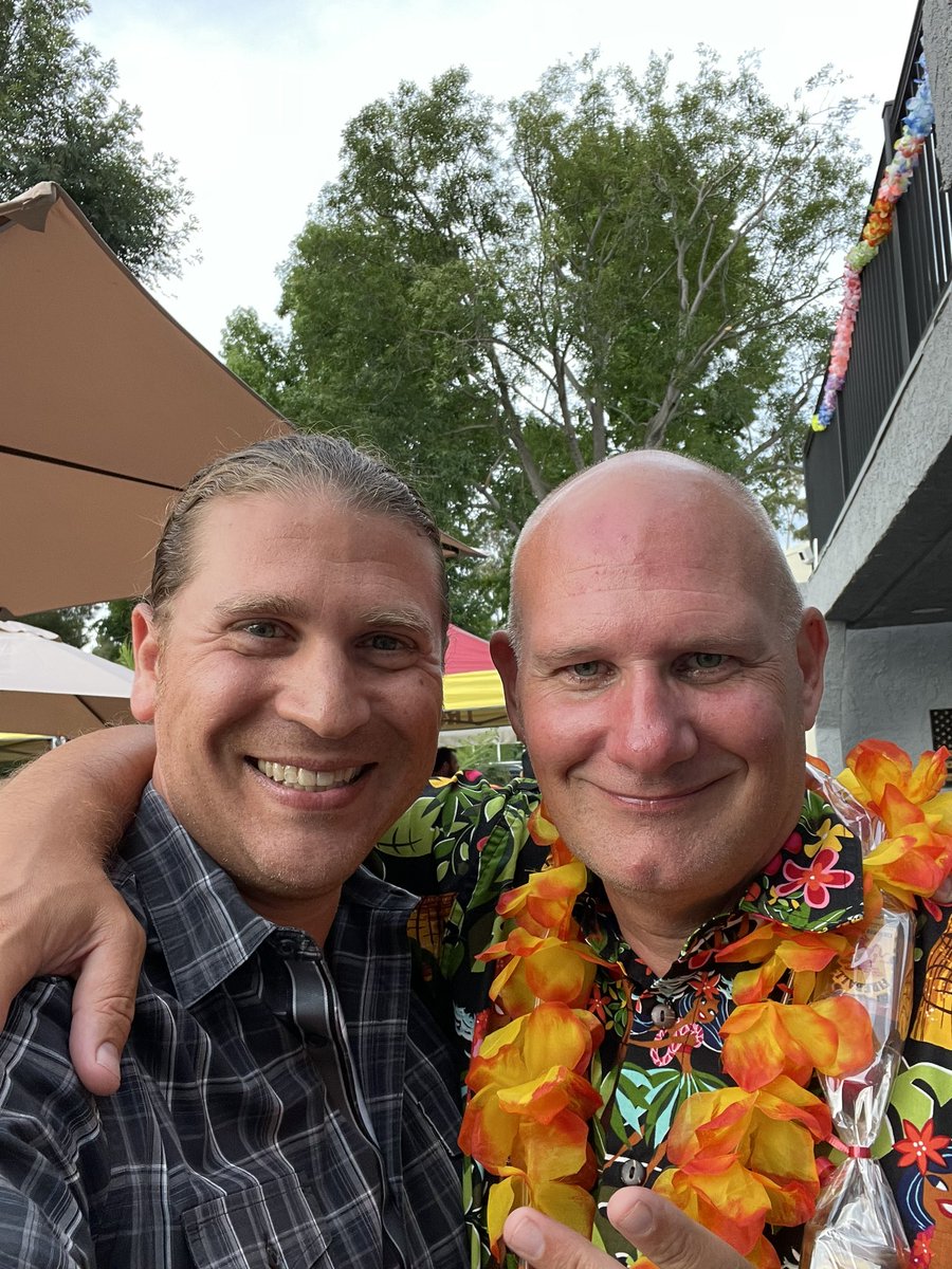 Flew out from NJ at 830am EST this morning to California to celebrate <a href="/JosiahWay/">Joe Way, PhD, CTS</a>’s 50th birthday. Joe is one of the finest people I have ever known, and I’m proud to call him my friend.