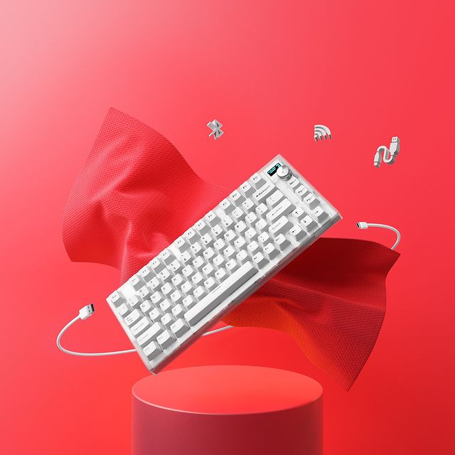 FantechAus's tweet photo. 🚀🔥 Level up your desk setup with Fantech MAXFIT81 mechanical keyboard! ⌨️🌌 Featuring an OLED companion screen for easy access to PC temps, GIFs, and more! 📊🎇 Gear up and secure those wins with MAXFIT81! 🏆 #fantech #MAXFIT81 #gaminggear #mechanicalkeyboard https://t.co/QHTZowONh7
