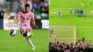 Lionel Messi Scores Dramatic Game Winning Goal In Inter Miami. Click here : shorturl.at/pDEKL

#Messi #Inter