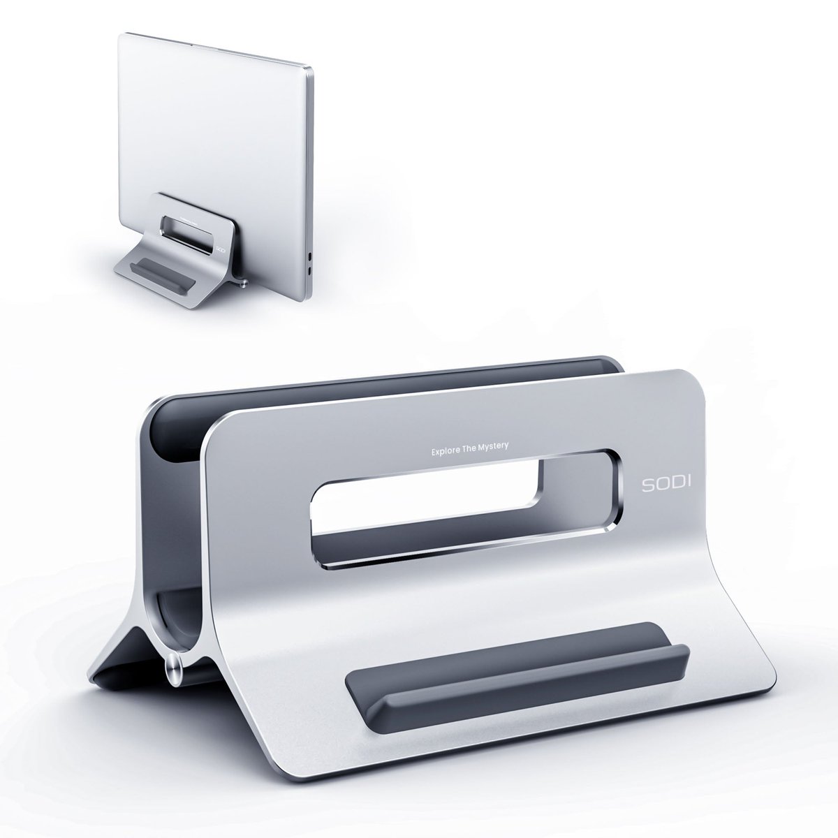 ChrisSu47759's tweet photo. SODI Vertical Laptop Stand for Desk, Space-Saving &amp; Gravity Auto Lock Laptop Holder for MacBook, MacBook Pro Stand Storage Dock to Organize Work &amp; Home Office for All MacBook Air &amp; Pro, iPad, Dell

#omoton #sodi #distributor #reseller #wholesale #dealer #dockingstation #macbook https://t.co/2YYhYvahiT