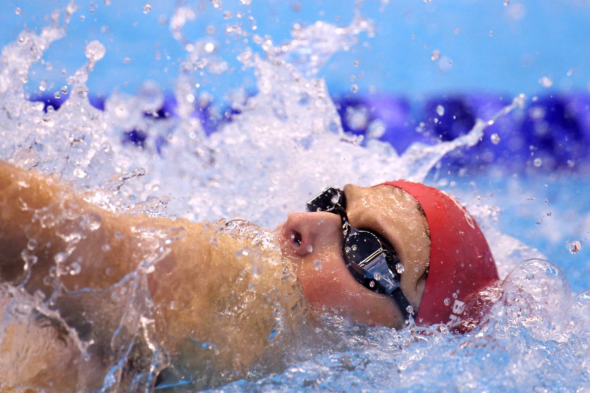 Coming 🔙 this evening after a strong morning 

Oliver Morgan set a new PB of 53.52 to qualify fifth for the Men's 100m Backstroke semis, with Lauren Cox (11th) and Medi Harris (12th) into the women's semis 👍

Cameron Brooker misses out, placing 25th on his 🌍 debut 

[Heats 🧵]