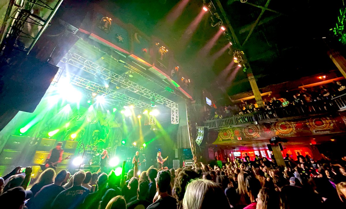 Ray_Boucher's tweet photo. @OverkillBand in Orlando tonight. 
\m/\m/ https://t.co/T6yuojdR3t