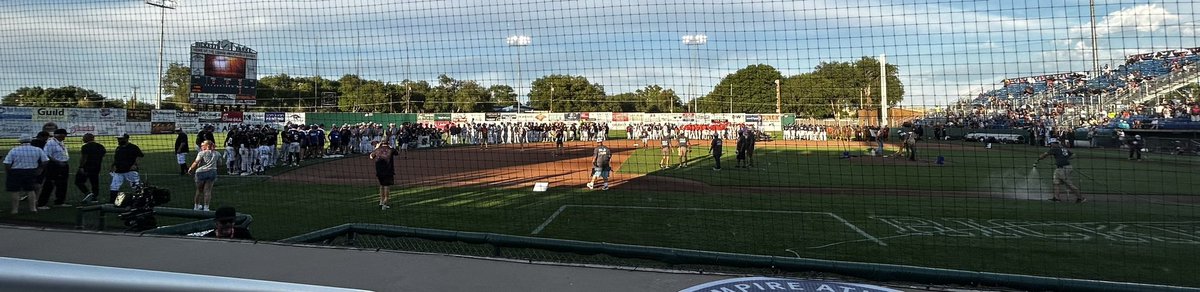 Connie Mack World Series opening ceremonies, 2023, Farmington NM, some of the biggest names in baseball get their start here as high school ball players, Griffey Jr, Jim Abbot, Wade Boggs , Bobby Bonilla, Mike Trout, Darryl Strawberry, Mike Schmidt. Here’s to the legends to come! https://t.co/xlQ2RsLEW6