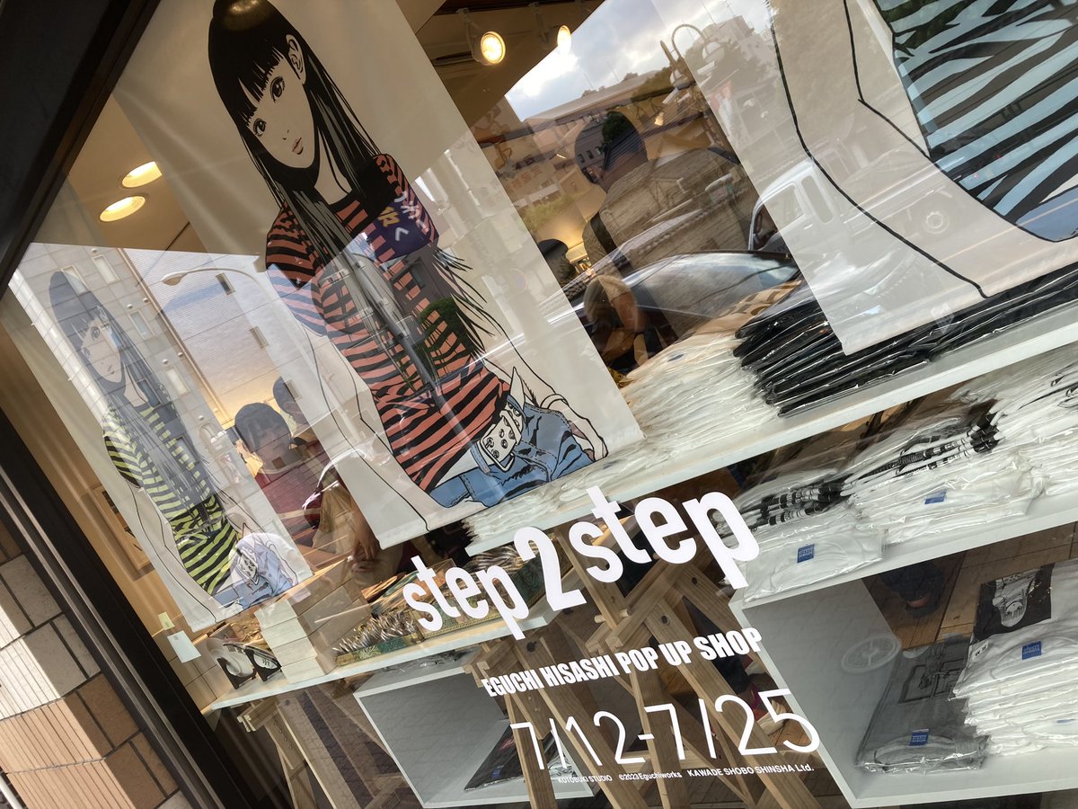 crazy_lovemusic's tweet photo. 江口先生のstep2step見てきました。
彼女展と同様に、こちらも素敵な作品群でした!
ギャラリーの隅っこで座っていらした先生に声は掛けられなかった汗
久しぶりにホワイト餃子も食べに行きたくなったなぁ笑
#江口寿史
#step2step
#リベストギャラリー
#吉祥寺パルコ https://t.co/L7rpZRmCQt