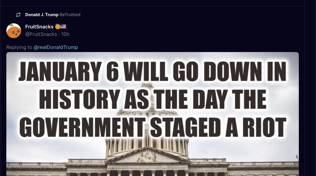 atrupar's tweet photo. rubbing my last 2 brain cells together as i try to remember who ran the government on January 6 https://t.co/AkXenszjeX