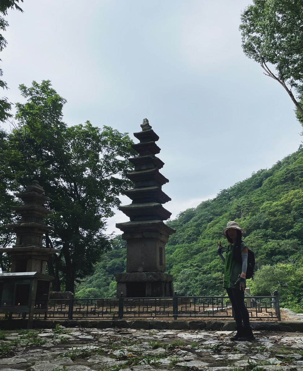 uudabin's tweet photo. 그제 두번째 계룡산.천정탐방센터시작 나매탑 삼불봉지나 관음봉 그리고 은선폭포는 비와서 지나치고 동학사로 하산.비 많이온 후라서 돌들이 자리이탈 너덜길이 심해서인지 갑사코스보다 훨 힘들고 긴 느낌이었다.그래서 다녀와서 넘 감사하고 뿌듯.내려와서 먹은 산채비빔밥은 꿀맛.폭우운전은. . https://t.co/ImOKRWBWK0