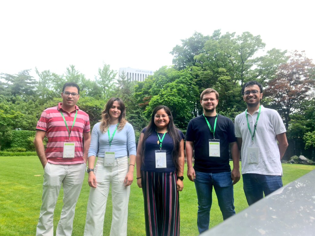 At the #ICP2023 conference in Sapporo 🇯🇵 with fellow colleagues from <a href="/univgroningen/">University of Groningen</a>, David, <a href="/elliealpacino/">Elisa Palacino González 💻📚</a>, Alexei, and Sundar. Looking forward to the interesting talks and poster presentations 😃