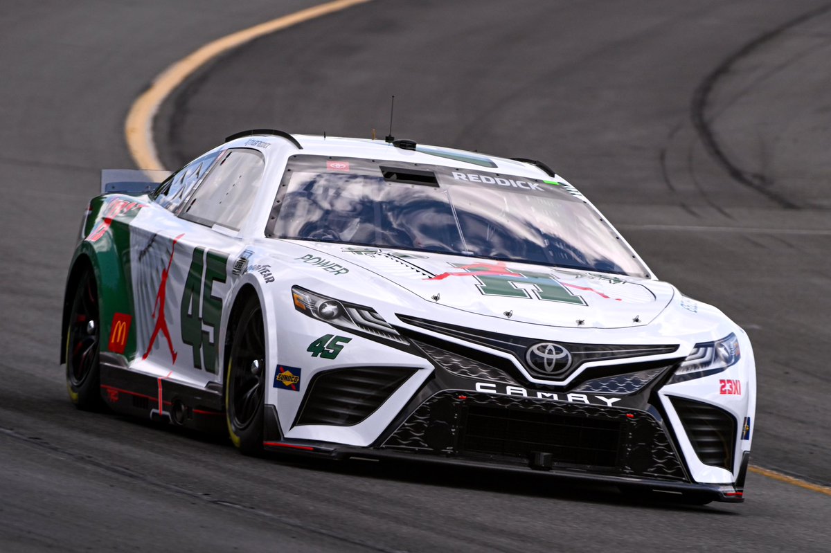 POCONO Started P7 in our @jumpman23 TRD Camry today! Worked with my @23xiracing team all day to move forward! Came home P2 today! #TylerReddick #Nascar #TeamToyota #Pocono