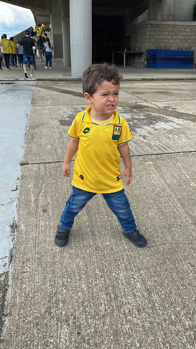 sergiohinestro8's tweet photo. Si antes era bello ir a ver al @ABucaramanga al alfonso! Después de ver como disfruto mi hijo en su primera vez en el estadio, ahora será no solo bello, si no una terapia para mi corazón y mi vida! Nada iguala estos momentos junto a ti!! 💚💛🐯 @corazonleopardo @FabianReporta https://t.co/TSQ5Jb5rKK
