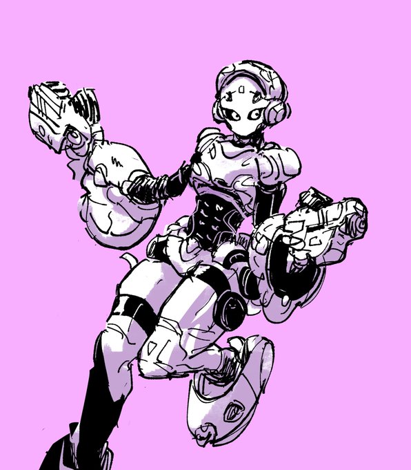 「gun humanoid robot」 illustration images(Latest)