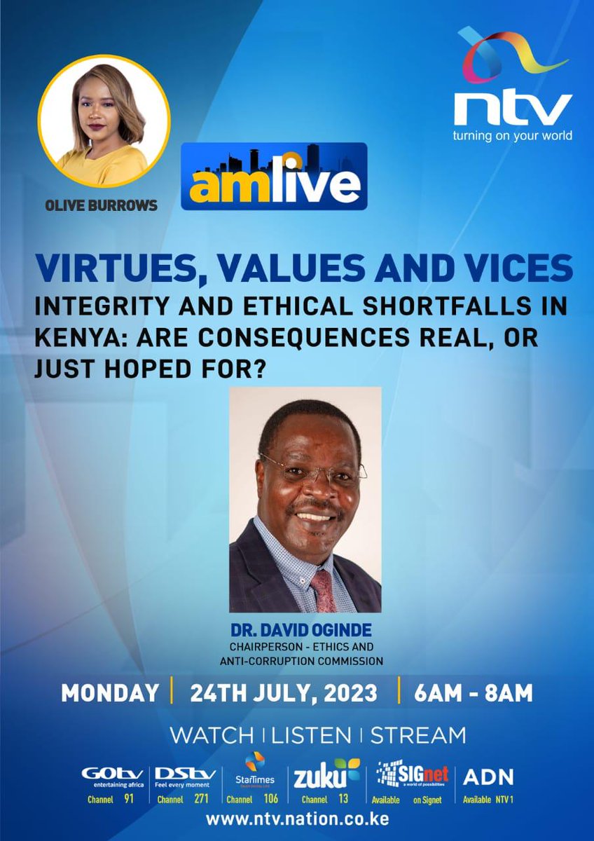 Coming up shortly @AMLiveNTV