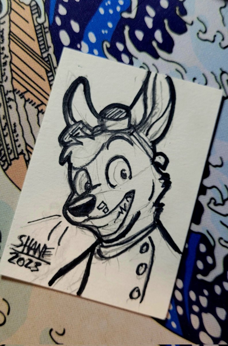 Felt like doing a quick-sketch for <a href="/DeweyMuddy/">Dewey</a>