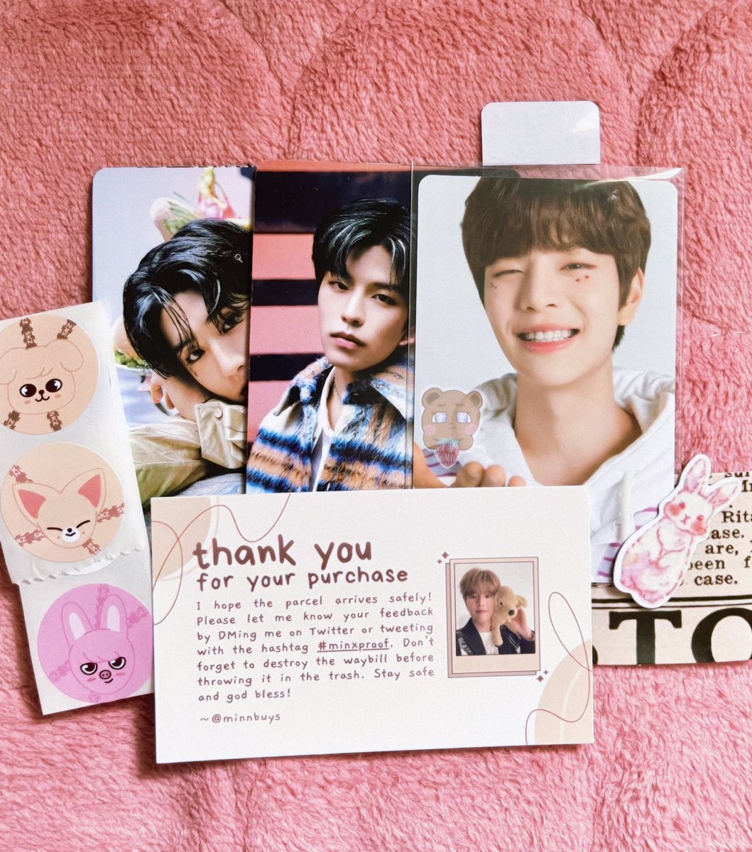 beomttalgi_'s tweet photo. โก ฬฬ เฃช ห #ttalgimailss ห อ ๐
wahhh another seungmin nacific pc came home~ U ยดแดฅ` U tysm po @minnbuys for letting me adopt this vv cute mong mong ++ i super appreciate the freebies especially the stickers ! have a berry great day ahead po ! *hugs* โหโน แฐ
โน #minxproof https://t.co/iF6wGyEvDg