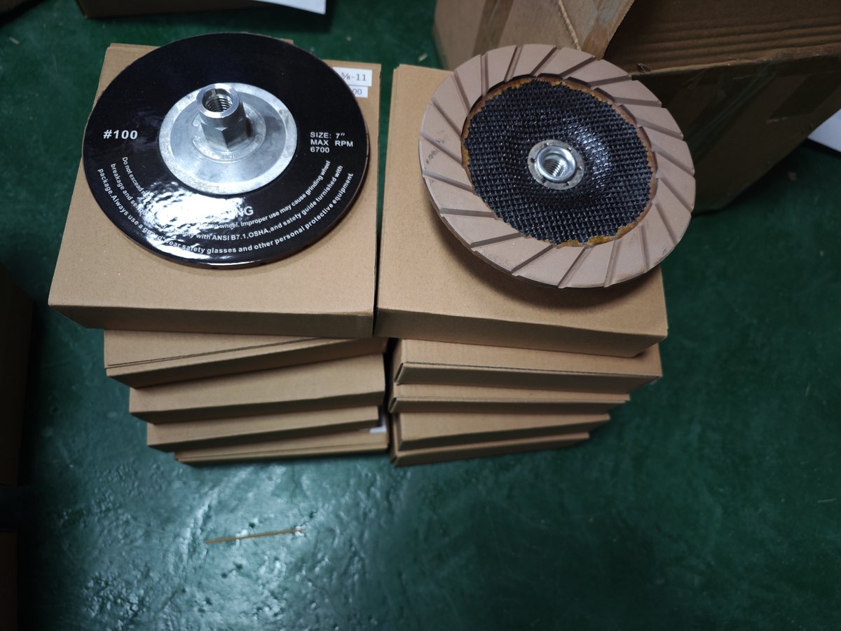 JaneLi30166037's tweet image. 7inch Ceramic cup wheel📷
It can improve the quality of edgework
#concreteowork #ceramiccupwheel
#StoneWorkingTools #StoneTools
#DiamondTools #CupWheel
#GrindingCupWheel #handgrinder #concretegrindingdisc #floorgrinding #conceretegrinding #polishedconcretefloors