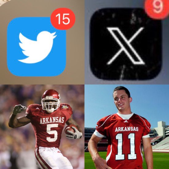 RT @HogFlashbacks: Twitter’s “upgrade” might be the worst “upgrade” since Arkansas’ 2008 football uniforms. https://t.co/zSE6bOukgi