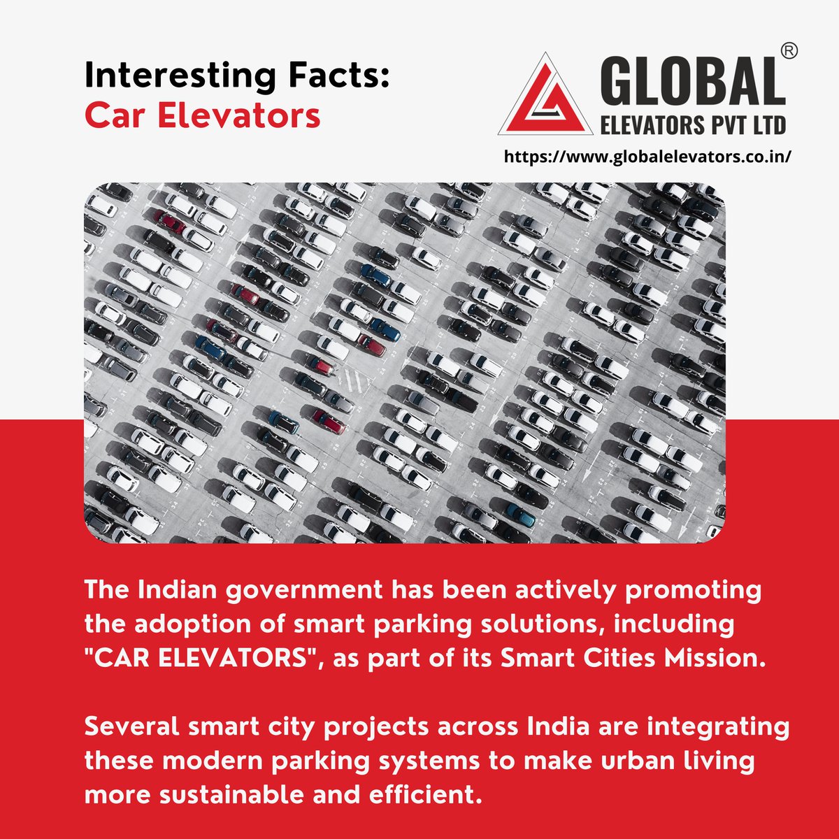 For all your elevator needs, please visit our website: globalelevators.co.in
or send us a mail at: info@globalelevators.in

#globalelevators #SmartCitiesMission #CarElevators #UrbanSustainability #EfficientParking #ModernParking #SmartCityProjects