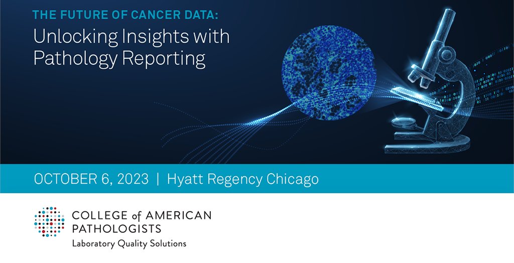 Unlock the power of cancer #PathData at The Future of Cancer Data Summit on October 6 in Chicago at CAP23. Join leaders in the field as we explore novel uses of pathology data for research, public health, and quality improvements. CME/CE available. 
fal.cn/3A7U0