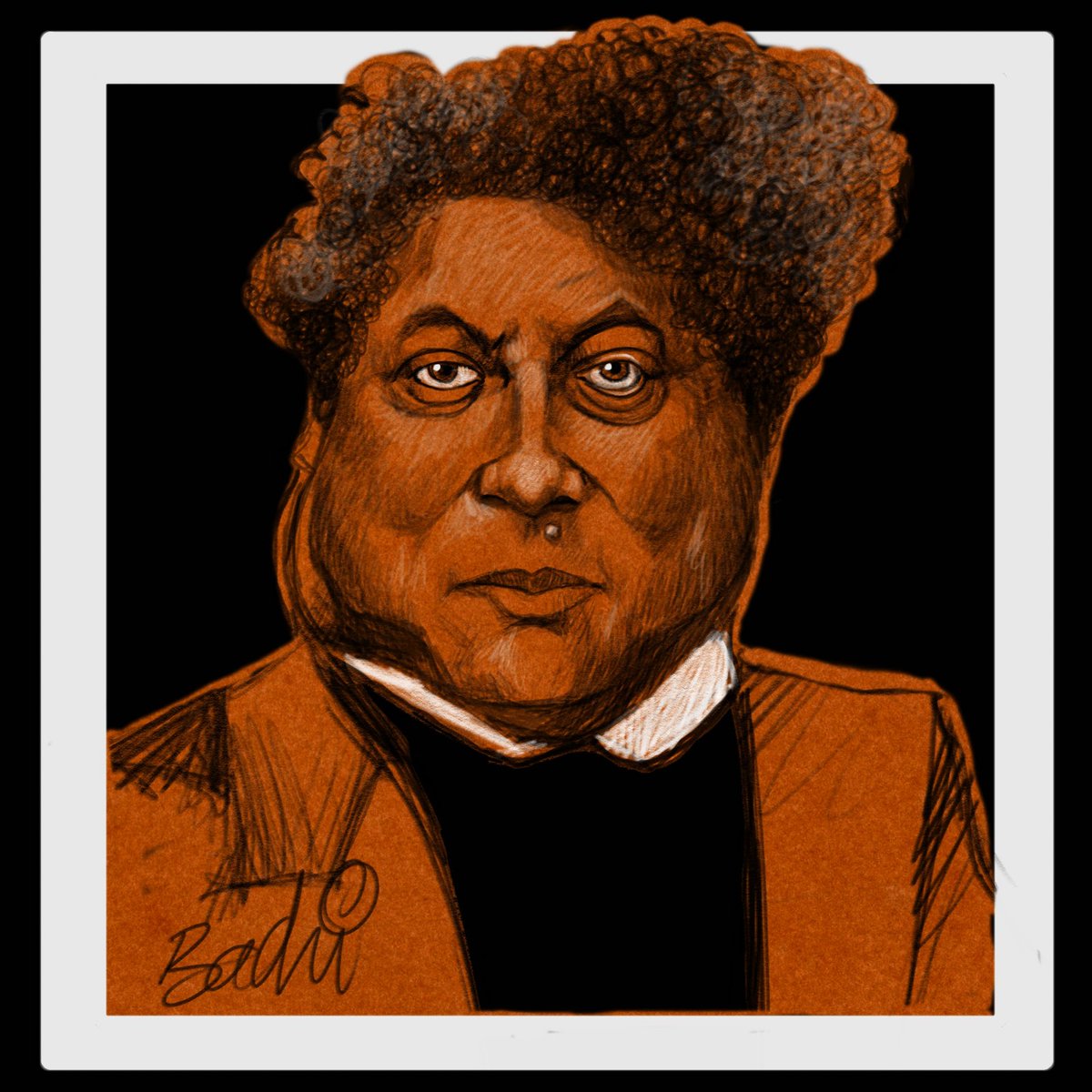 badri_j's tweet photo. Caricature #alaxandredumas #caricature #caricaturesbybadri #HappyBirthday #art #digitalart #openforcommissions #commissionsopen #French #writer #Frenchwriter https://t.co/XT60oIecSs