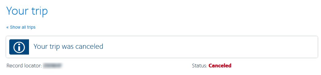 Hey, thanks <a href="/AmericanAir/">americanair</a> for canceling the flight I booked nearly 2 weeks ago without any notification. Glad I happened to be looking at your website today.

May I at least get the points back that I used to book the flight in the first place?