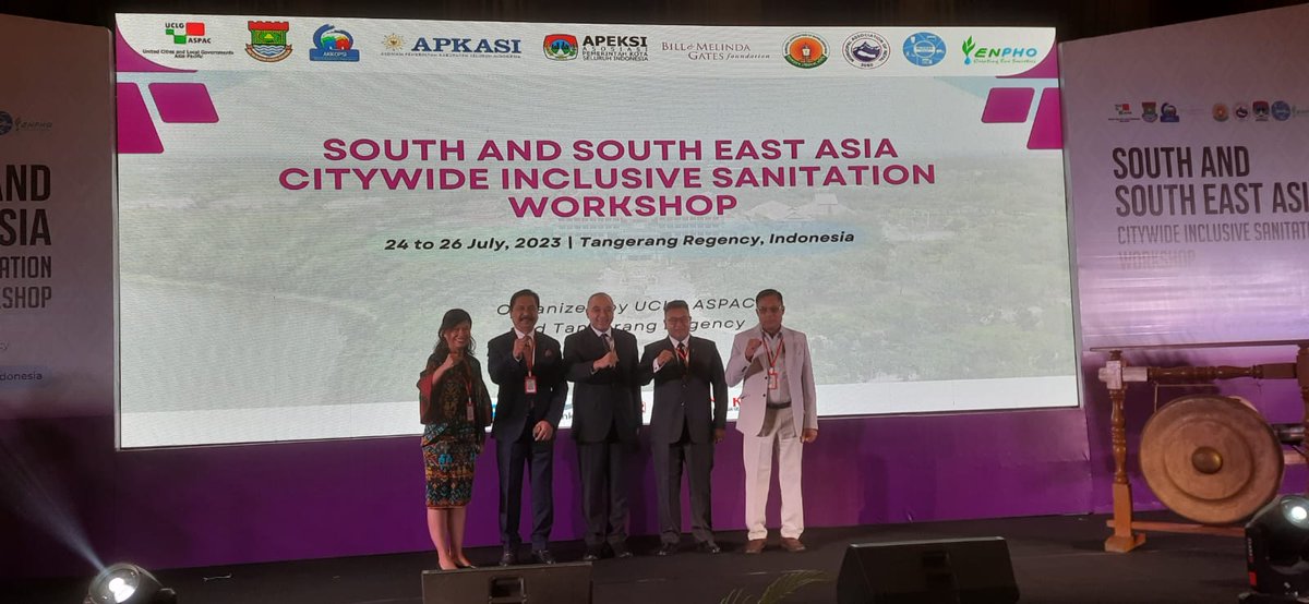 uclgaspac's tweet photo. Next up is Technical Session 1 which will focus on the sharing of inclusive sanitation best practices for sustainable development from Tangerang Regency, cities in Bangladesh, Nepal, Vietnam, Cambodia, Indonesia and experts in @SNVIndonesia! Stay tuned! #InsightLeaders https://t.co/z578rxh5GR