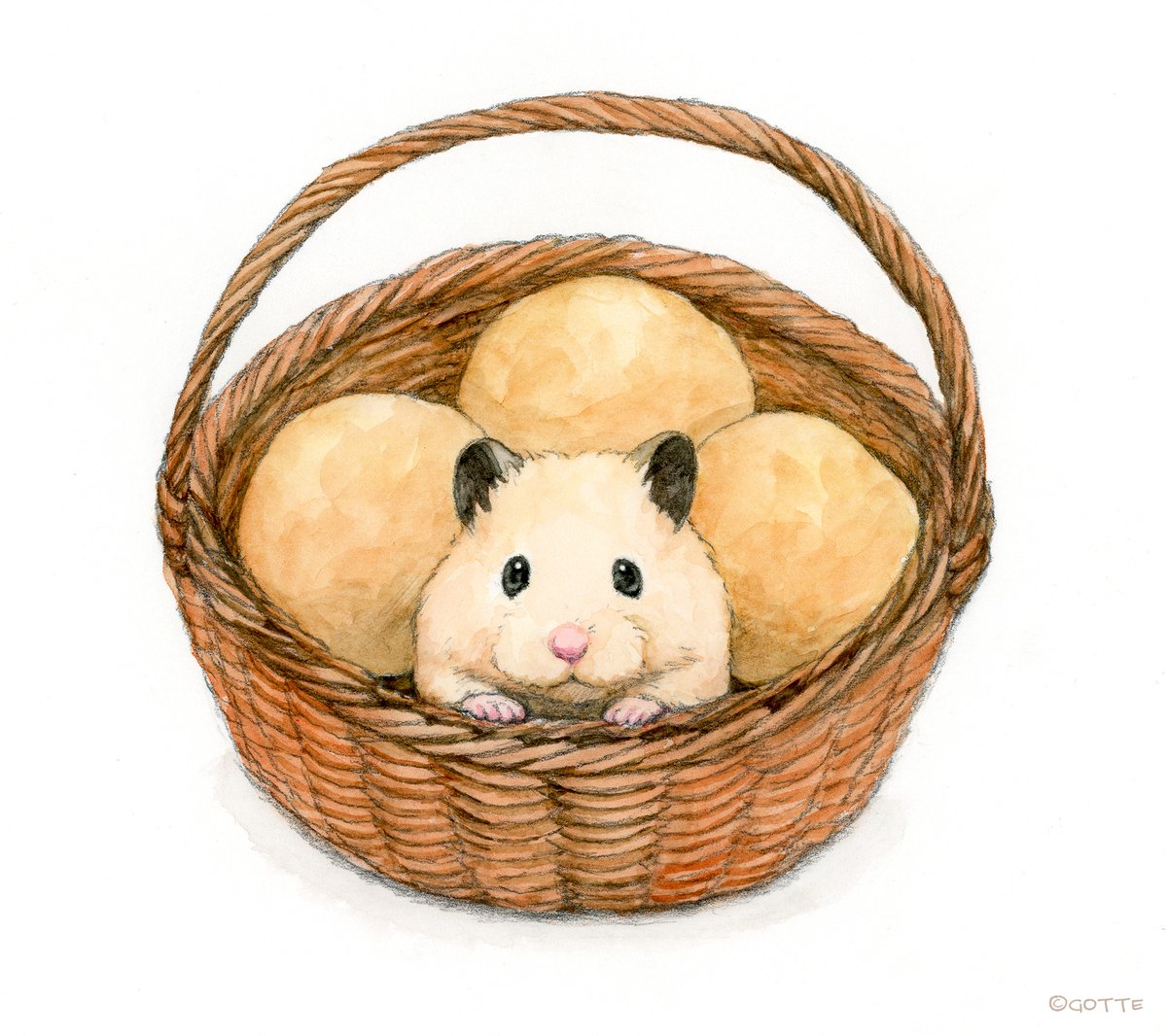 「バチュケット」|GOTTE🐹HamsterPainterのイラスト