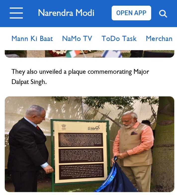 AmesarRawna's tweet photo. माननीय प्रधानमंत्री श्री @narendramodi जी, हाइफा हीरो मेजर दलपत सिंह के 105वें बलिदान दिवस 23 सितम्बर 2023 को #मेजर_दलपत_सिंह_के_नाम_डाक_टिकिट जारी करावे।
@narendramodi_in
@PMOIndia
@AmitShah
@BJP4India
@rashtrapatibhvn
@cpjoshiBJP
@VasundharaBJP
@rajnathsingh https://t.co/XdzwLUov18
