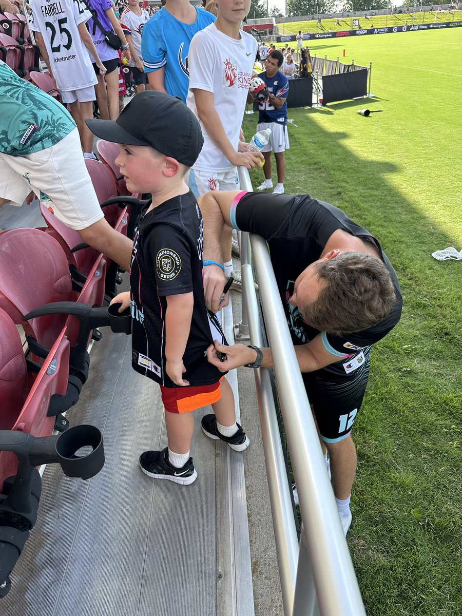 What an awesome weekend! <a href="/PremierLacrosse/">Premier Lacrosse League</a> All-Star Game in Louisville. Can’t wait for the games in Baltimore in two weeks <a href="/PLLChrome/">Chrome Lacrosse Club</a> <a href="/loganwisnauskas/">Logan Wisnauskas</a>