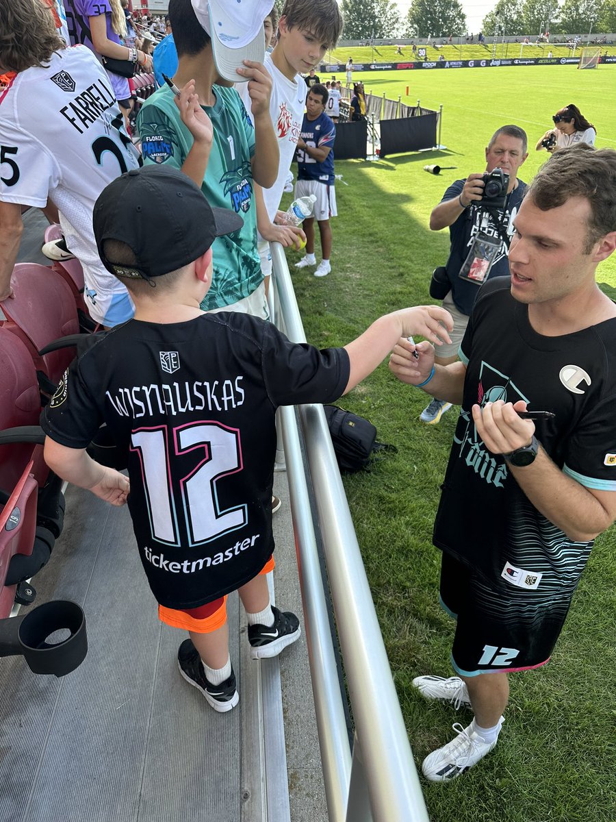 CoachMattYHS's tweet photo. What an awesome weekend! @PremierLacrosse All-Star Game in Louisville. Can’t wait for the games in Baltimore in two weeks @PLLChrome @loganwisnauskas https://t.co/RgUvgpDH7f