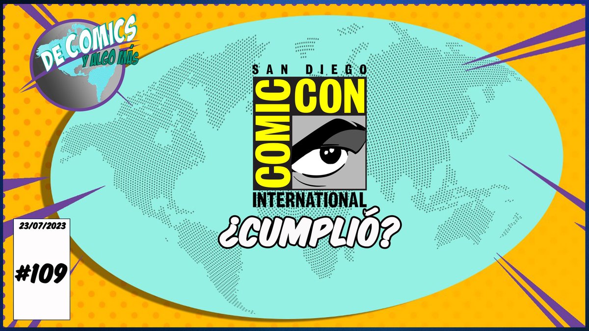 comicsyalgomas's tweet photo. Hubo #SanDiegoComicCon 
¿Estuvieron buenos los anuncios?
Hoy están
@lord_granuja 
y  @Rodrigo_Hitman 
¡Pásenle!
https://t.co/Kc5yLtq2MY https://t.co/KGOyiKHJVl