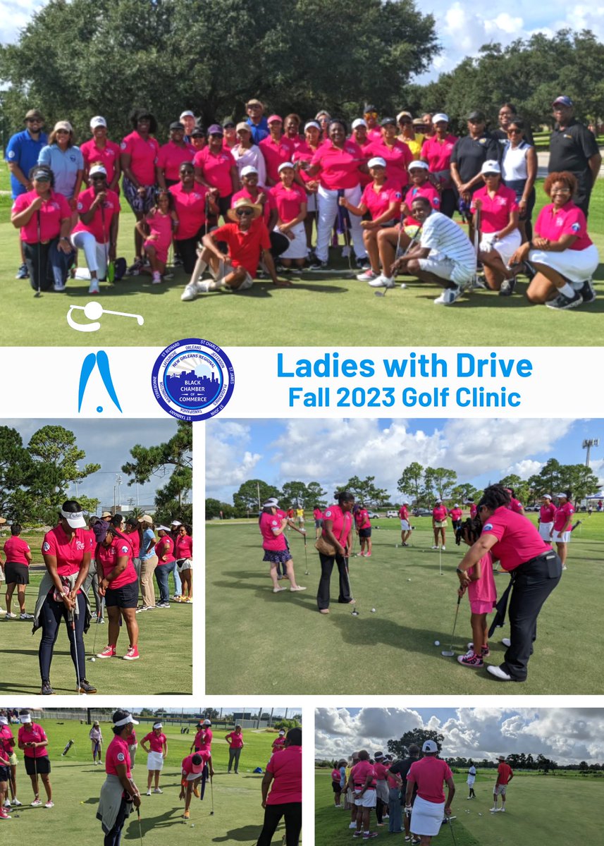 Ladies, it is time for - Ladies With Drive 2023!
The Kick-off event is August 9, so register today for this 5-session workshop on the mechanics of golf. Classes are led by Kyle Albright and Glennon Bazzle.

lnkd.in/gREZ5yRc